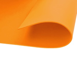CORBAS GOMA EVA LISA NARANJA 60x40cm1.5mm
